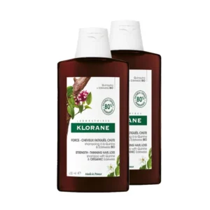 Klorane Shampooing Á La Quinine Et Á L'Edelveiss Bio 2x400ml