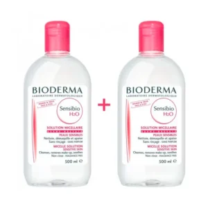 Bioderma Sensibio H2O Solution Micellaire Peaux Sensibles 2x500ml
