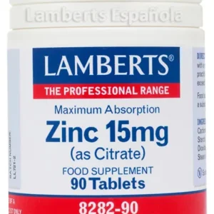 Lamberts Zinc 15 Mg 90 Tabs