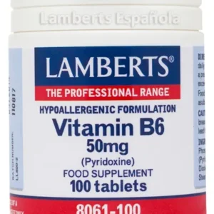 Lamberts Vitamina B6 50 Mg 100 Tabs