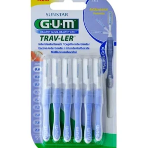Sunstar Gum Pinceau Interdentaire 0,6mm Trav-Ler 6 Uds