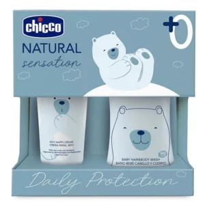 Chicco Sensation Natural Hygiène Et Couches 2 Pièces Set