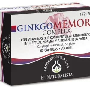 El Natural Ginkgomemori Complex 60 Caps