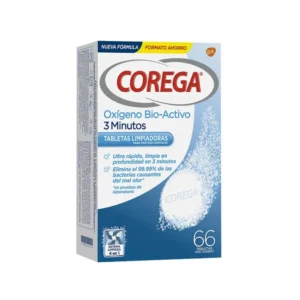 Corega Oxygène Actif 3 Minutes 66 Comprimés