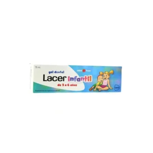 Lacer Child Gel Dentaire Enfant Fraise 75ml